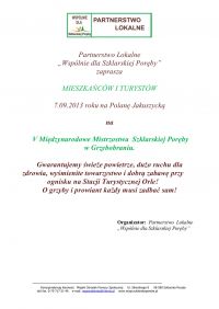 V Międzynarodowe Mistrzostwa Szklarskiej Poręby w Grzybobraniu