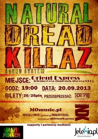 Natural Dread Killaz zagra w Oriencie