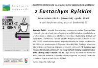 Spotkanie z Eustachym Rylskim