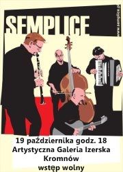 Koncert zespołu SEMPLICE w Galerii Izerskiej