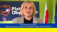 Posłanka pomoże Ukraińcom ( video)