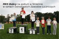 MKS Bobry na podium